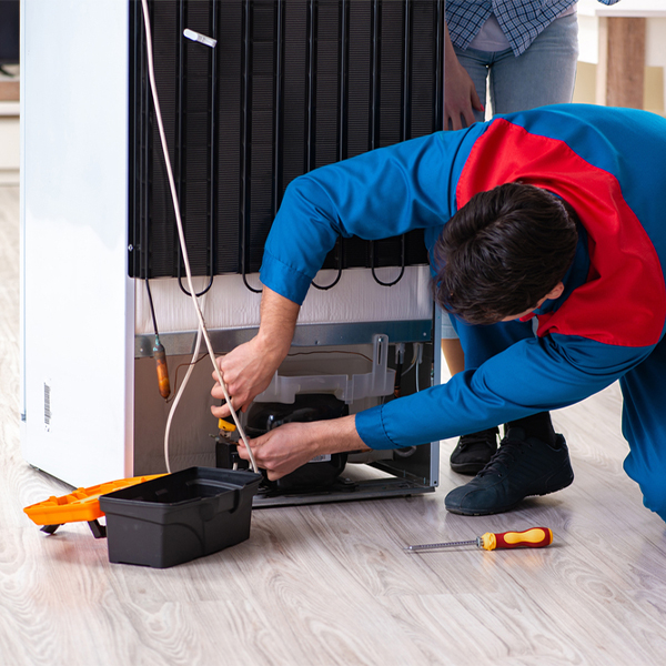 what are the signs that indicate my refrigerator needs repair in Blue